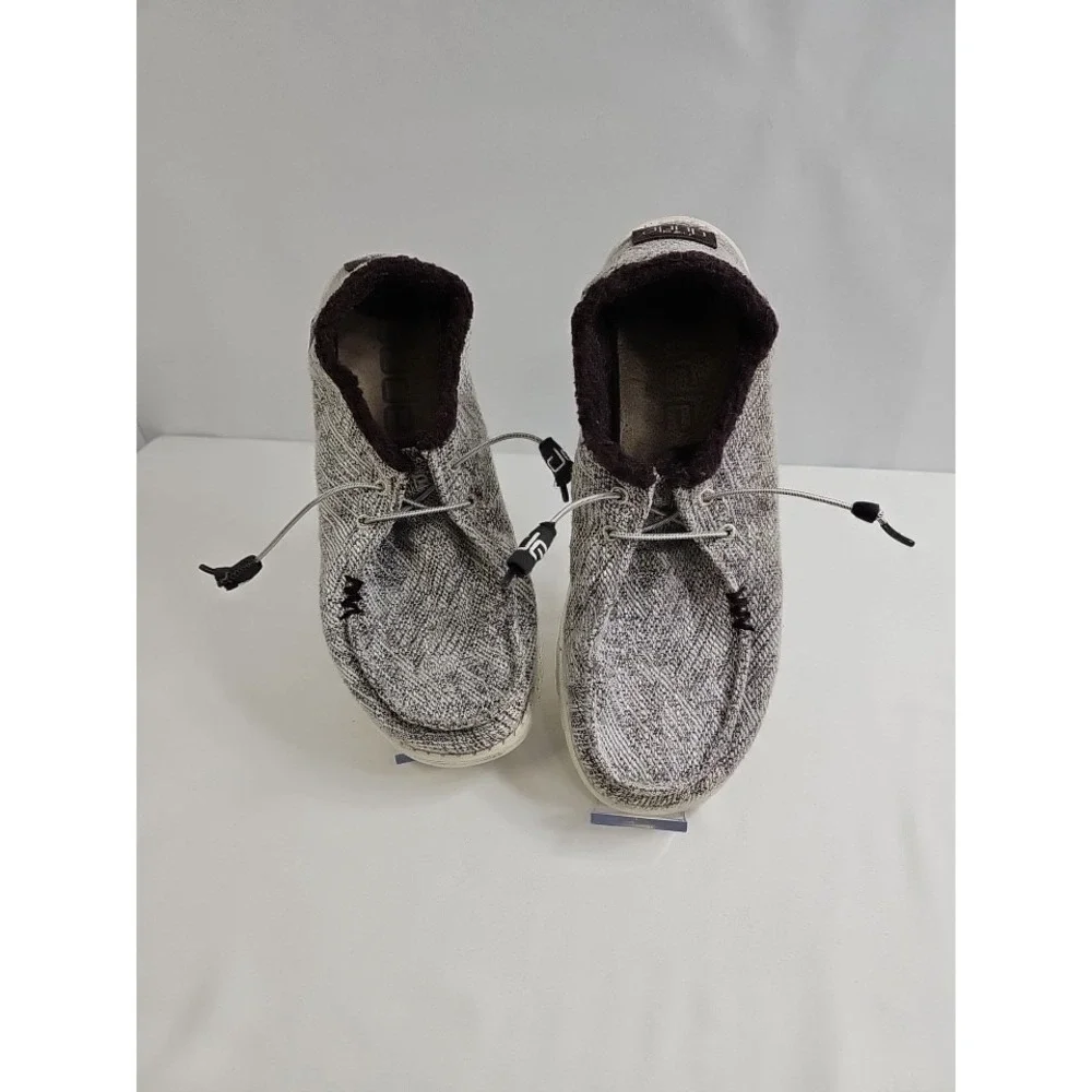 Hey‎ Dude Wendy Sox Dark Gray Slip On Shoes Women's Size 11